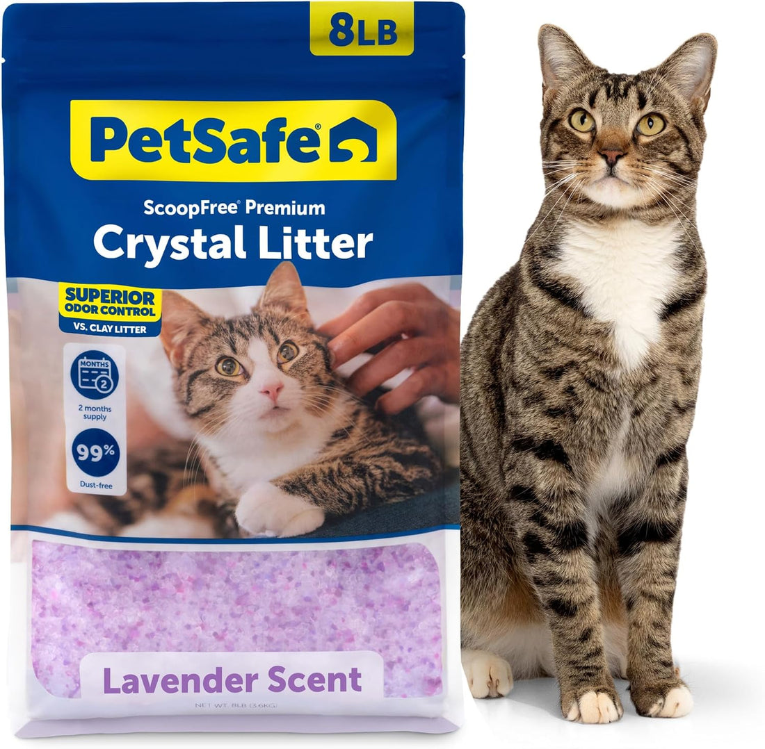 PetSafe ScoopFree Odor Control Crystal Cat Litter, Fresh Scent
