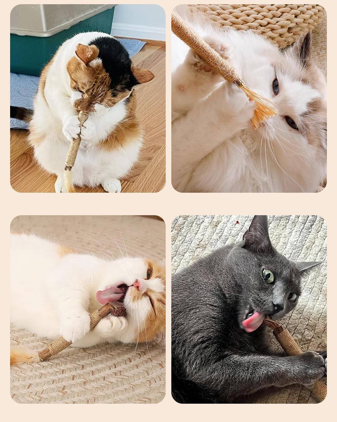 Tocirelo Silvervine Sticks Cat Toys
