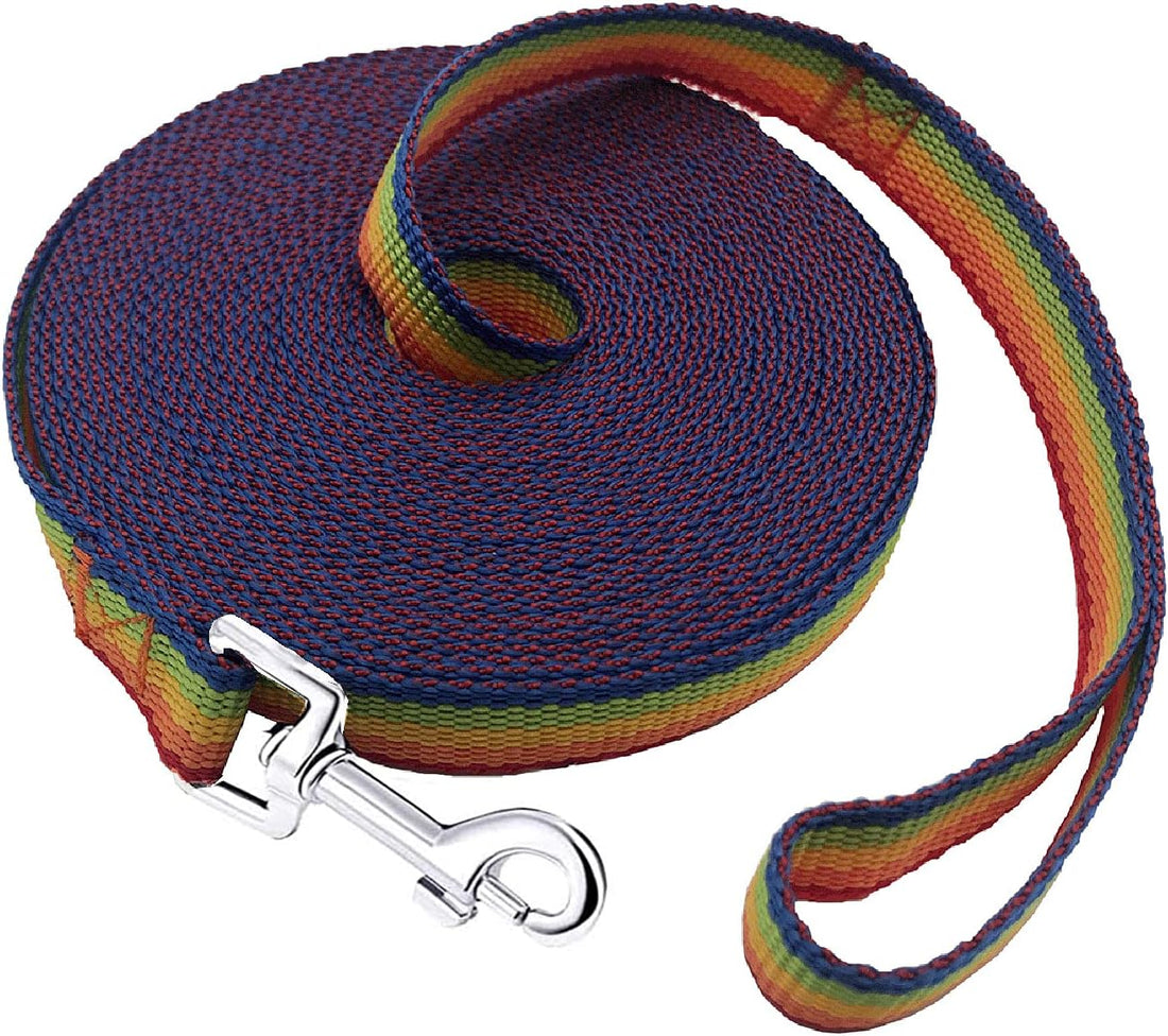 PETGOGO 15ft 20ft 30ft 40ft 50ft Long Dog/Puppy Lead Obedience Recall