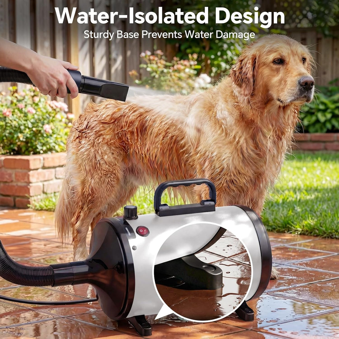 Dog Dryer High Velocity Dog Hair Dryer 5.2HP/3800W
