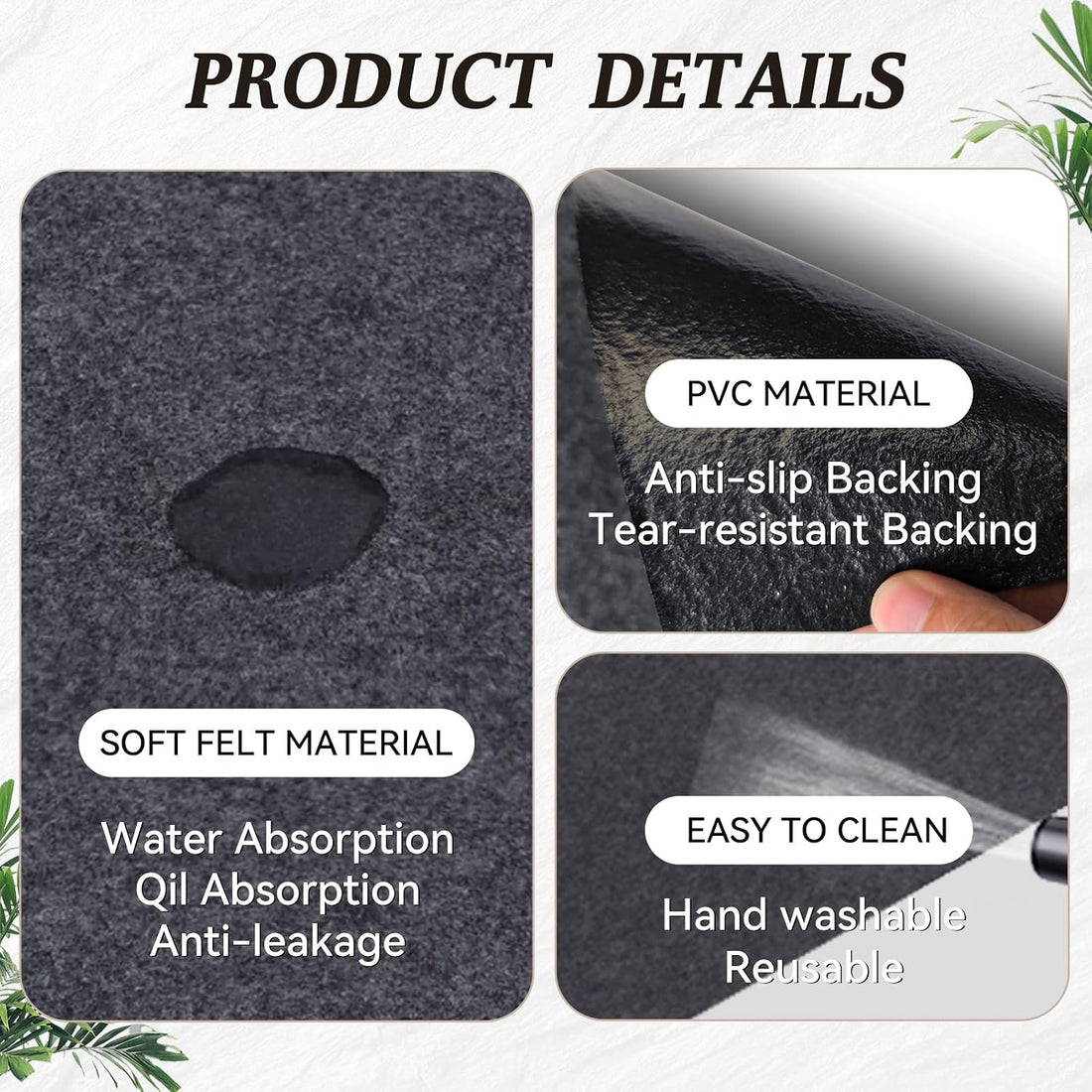 Large Bird Cage Mat, Under Pet Cage Mat