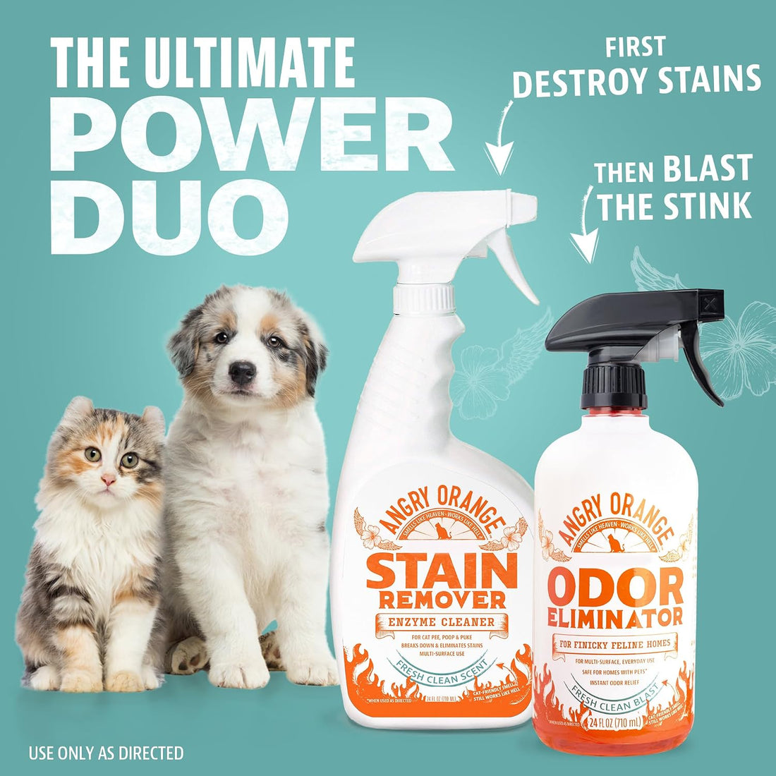 Angry Orange Pet Odor Eliminator Spray