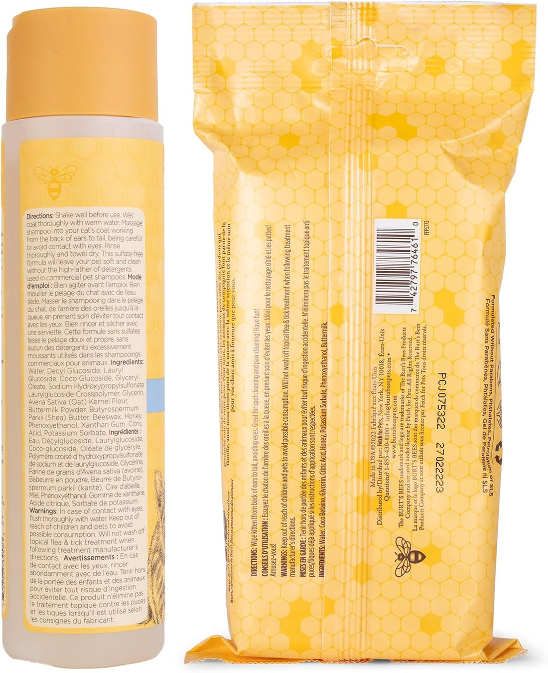 Burt's Bees for Pets Kitten Care Bundle