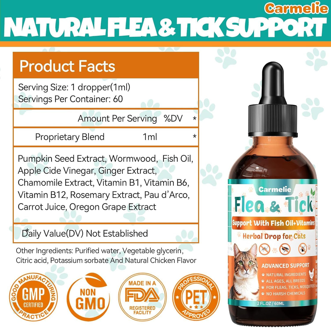 Flea and Tick Prevention for Cat