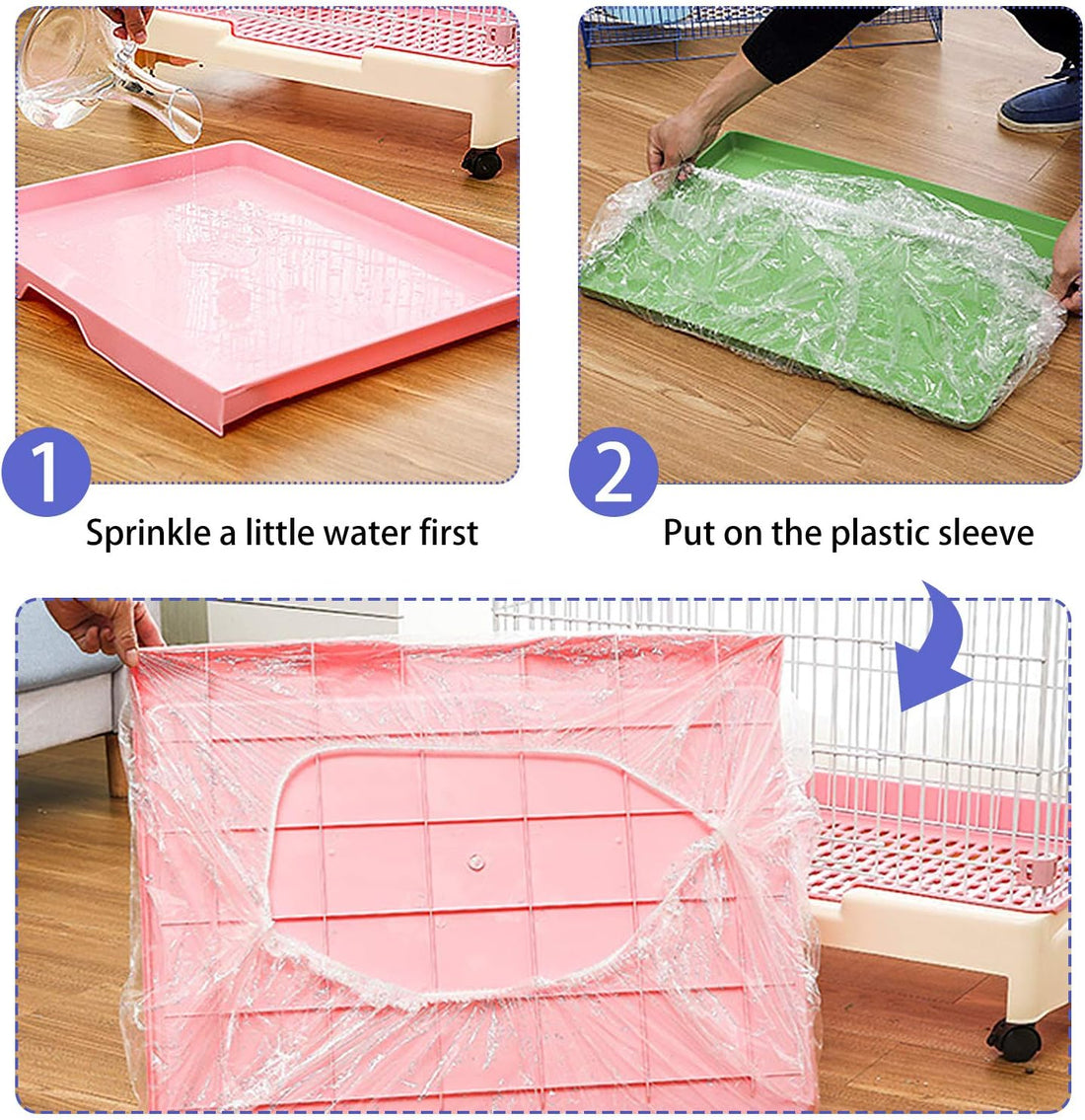 upcessory 50 pcs Disposable Cage Liners