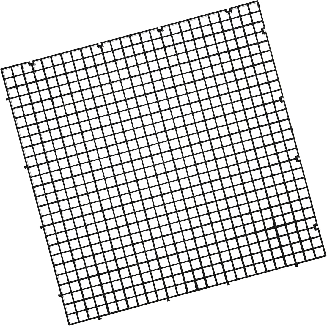 ALEGI 12 Pcs Aquarium Fish Tank Divider Plastic Egg Crate, L