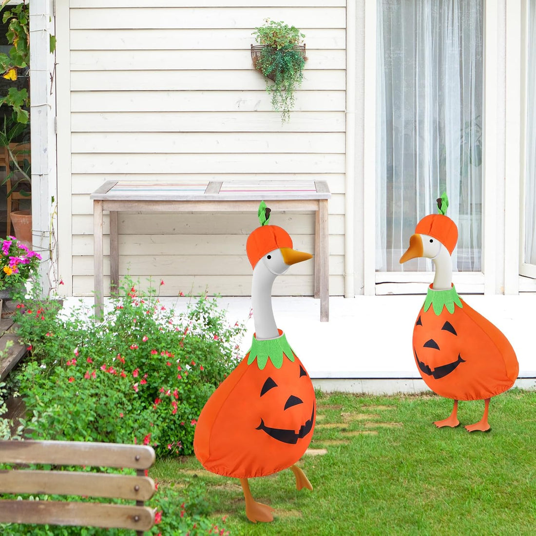 Halloween Goose Outfit Pumpkin Goose Costume Cute Clothes