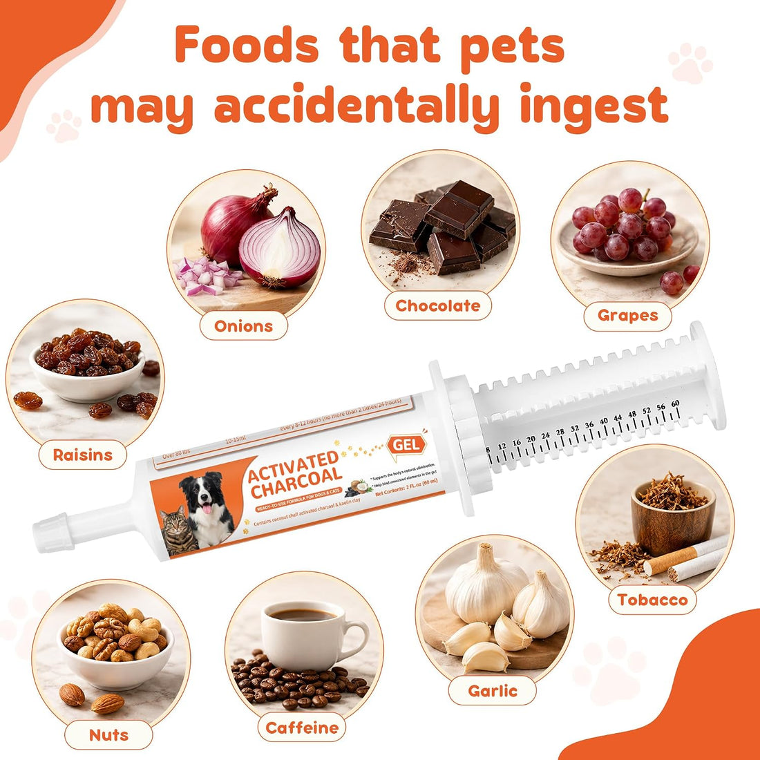 Activated Charcoal Paste for Dogs & Cats