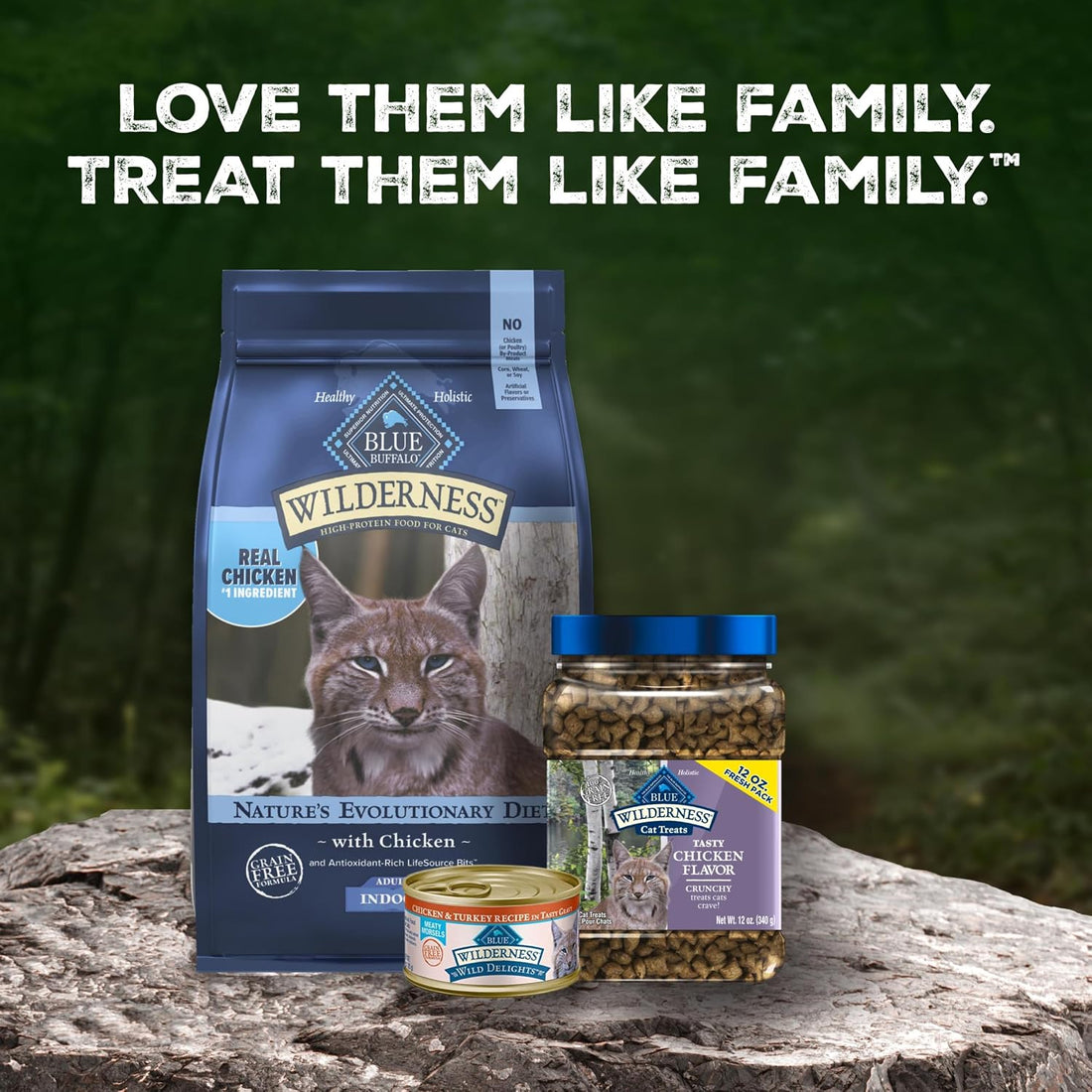 Blue Buffalo Wilderness Crunchy Cat Treats