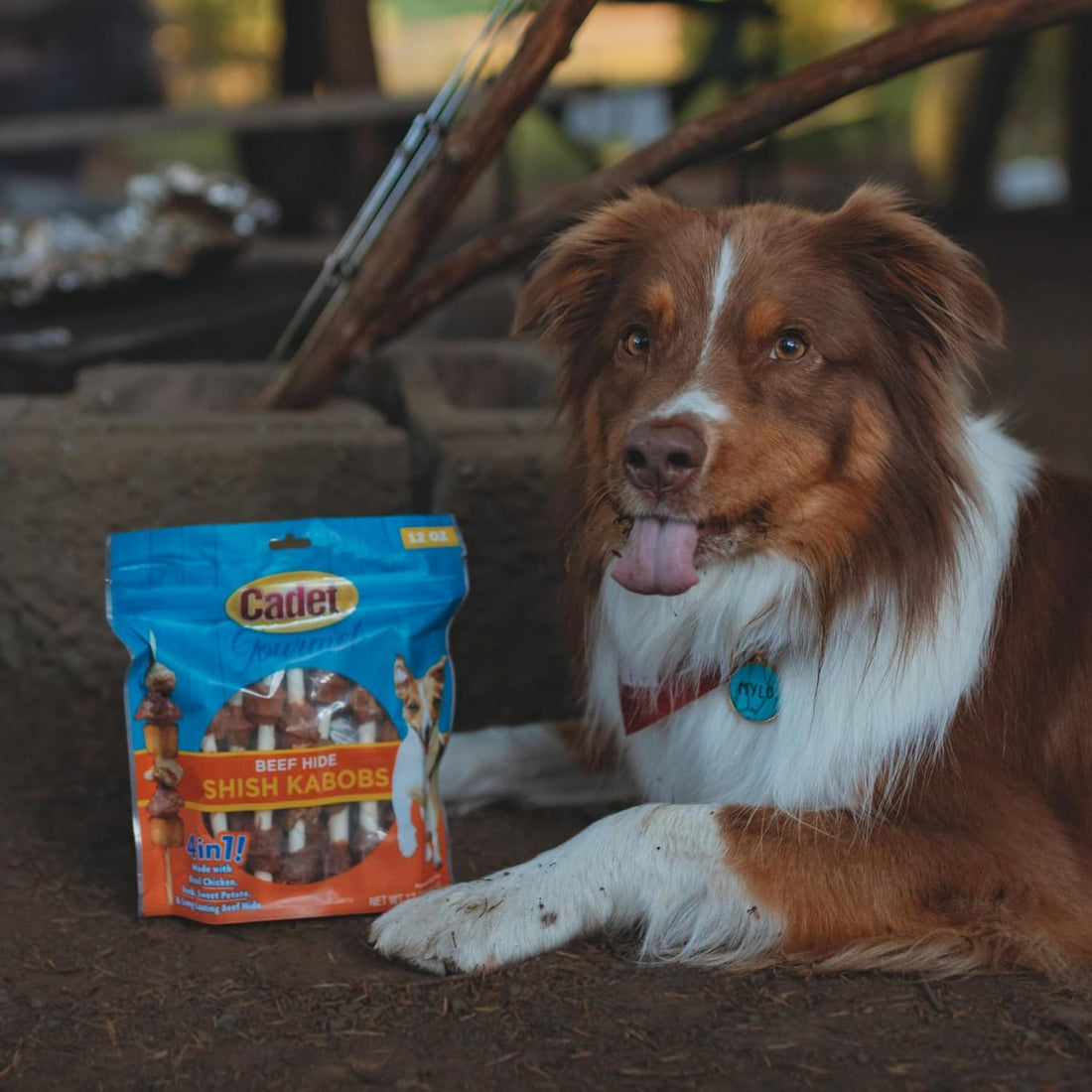 Cadet Gourmet Shish Kabob Dog Chews for Small Dogs