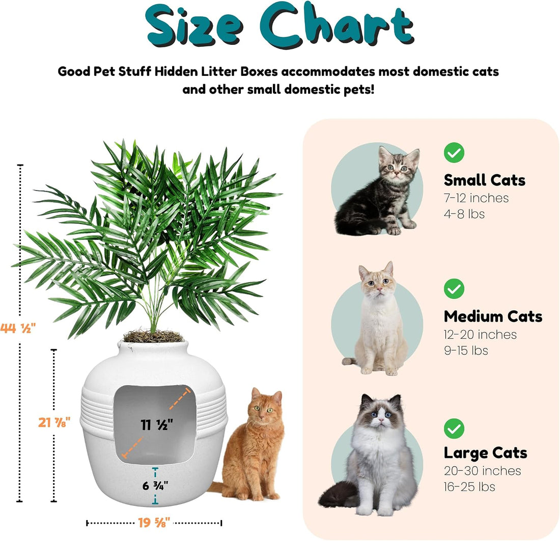 Good Pet Stuff Original Hidden Litter Box Planter