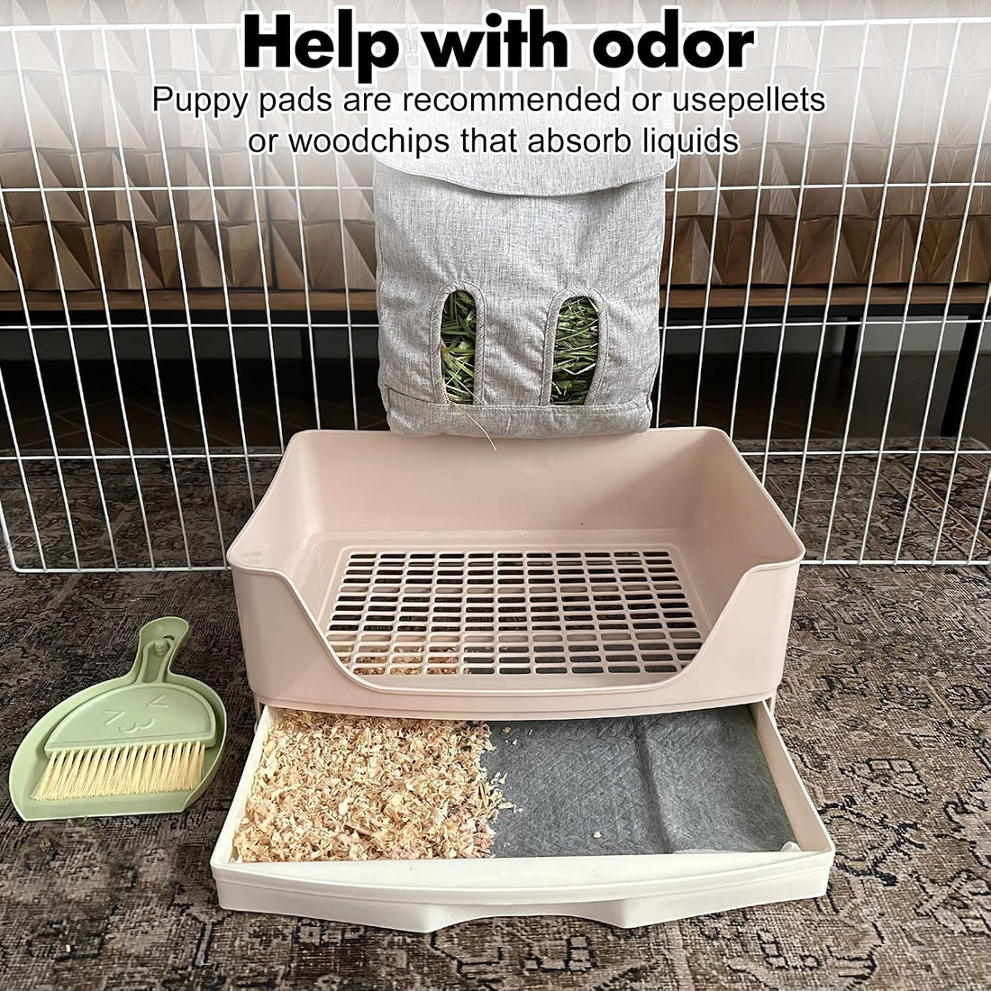 Large Rabbit Litter Box Bunny Litter Box