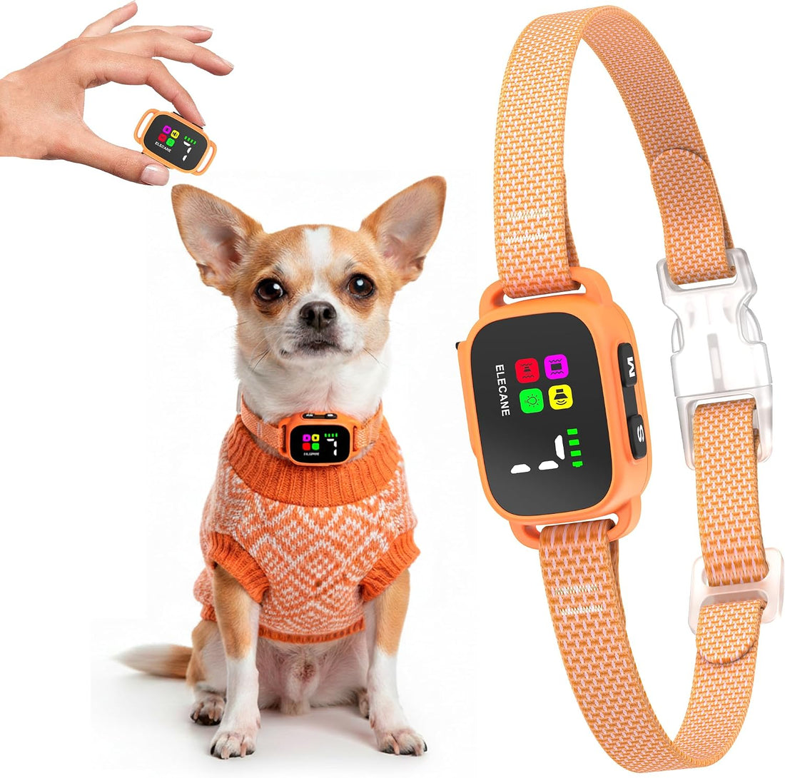 Tiny Bark Collar for Small Dogs 5-15 lbs and Puppies