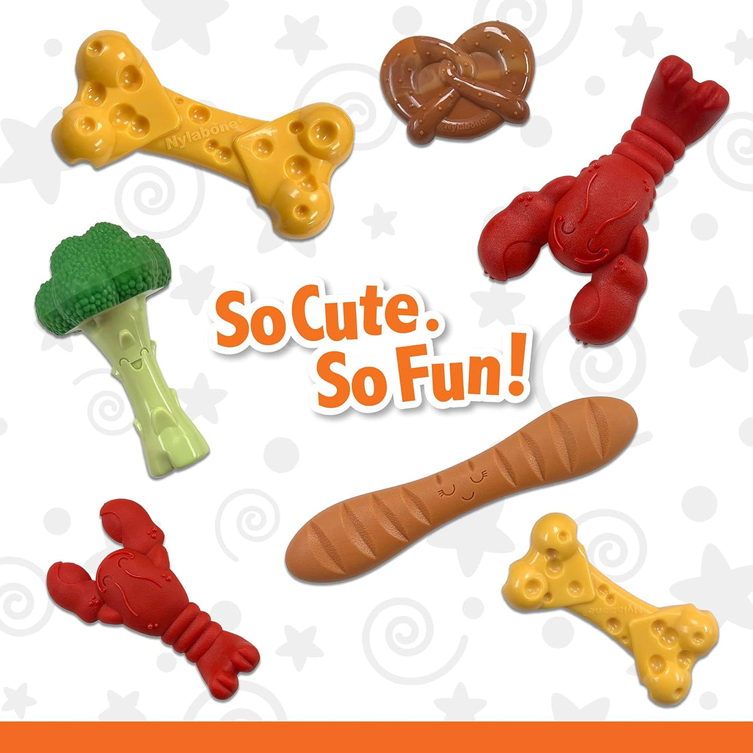 Nylabone Lobster Power Chew Toy for Dogs