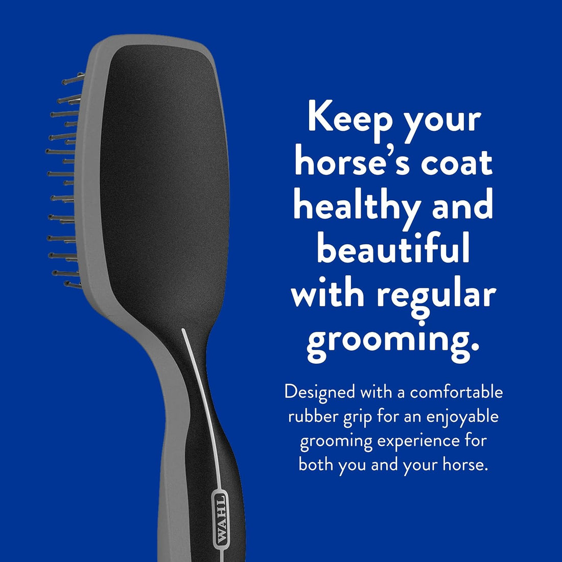 Wahl Professional Animal Equine Mane & Tail Brush, 858709-100, Black