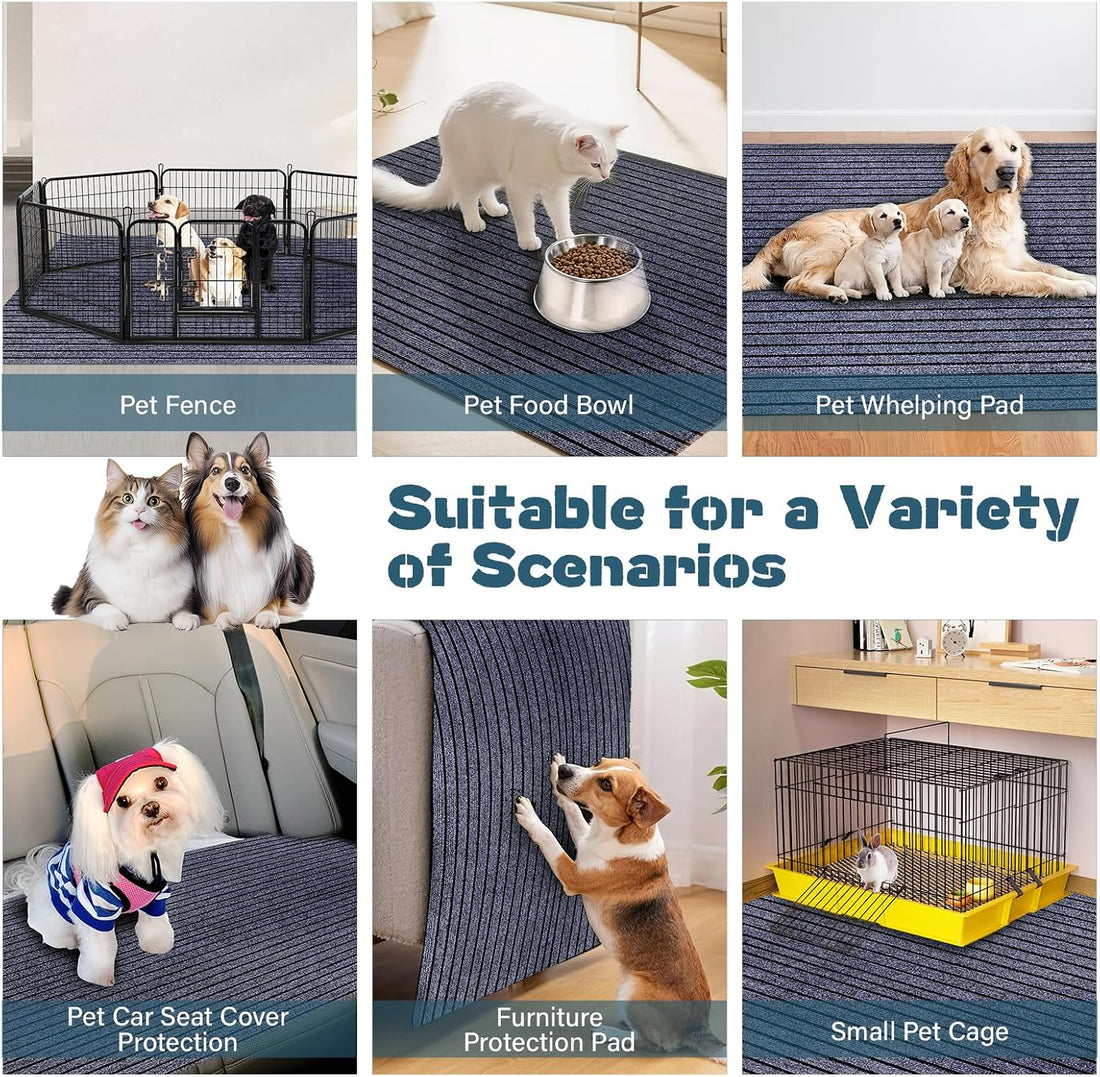 28"X 49" X 0.2'' Waterproof Mat for Under Dog Crate