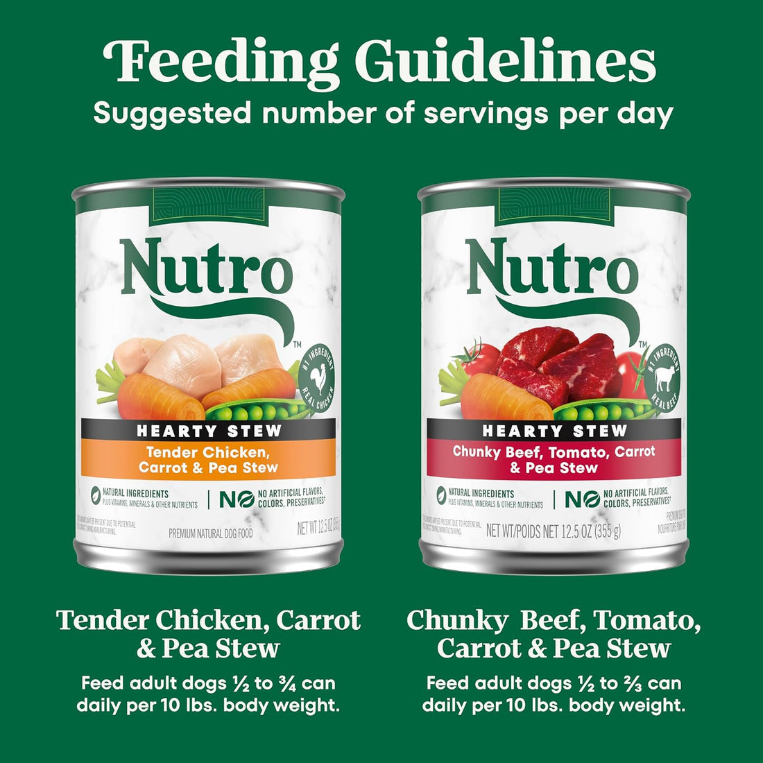 Nutro Hearty Stew Canned Wet Dog Food