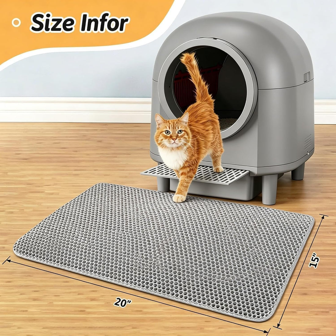 Self Cleaing Litter Box for Multiple Cats