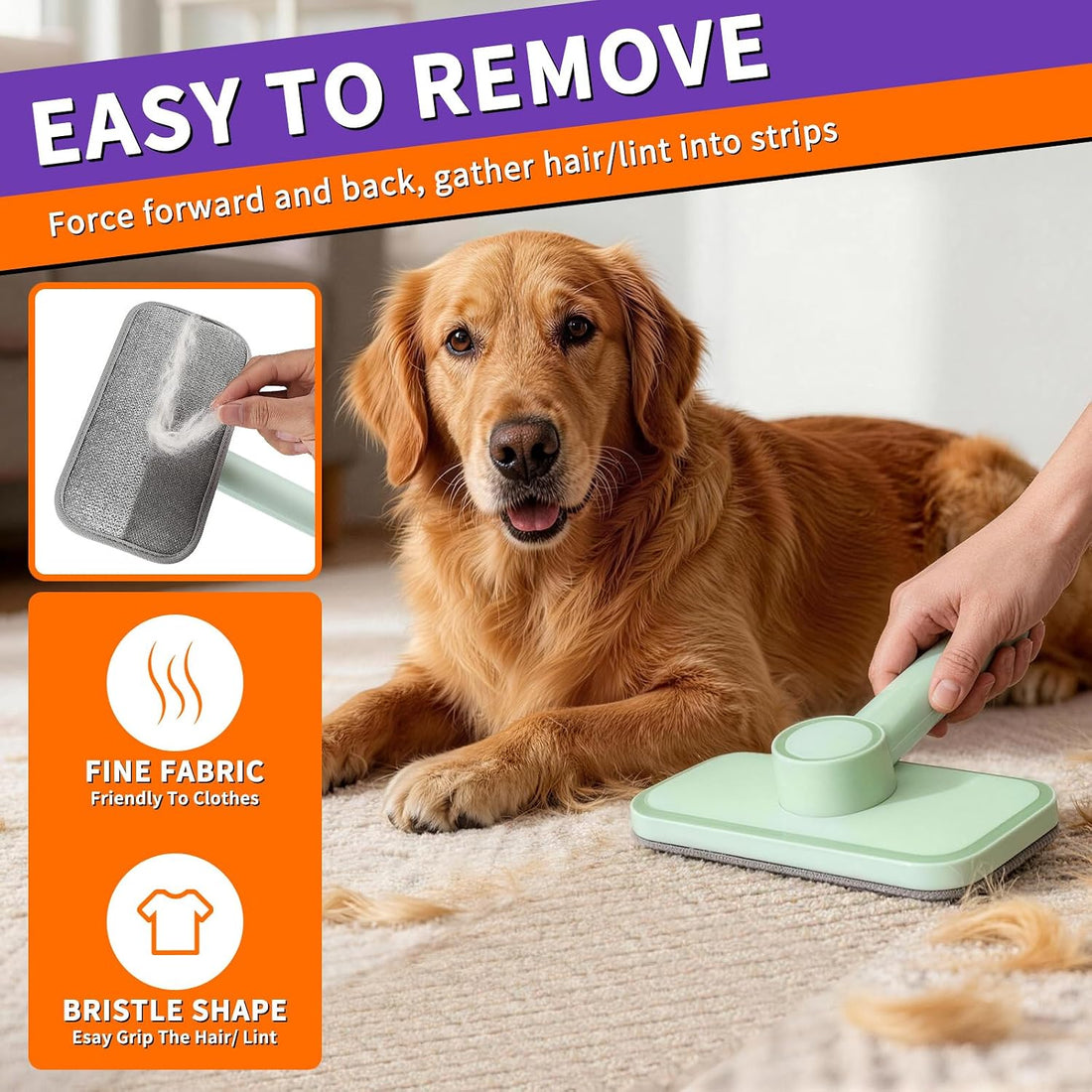 Rundik Pet Hair Removal Tool