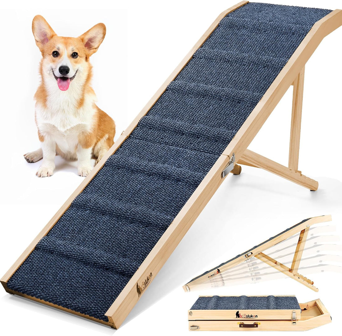 𝟐𝟎𝟐𝟔 𝐔𝐩𝐠𝐫𝐚𝐝𝐞𝐝 Dog Ramp for Bed