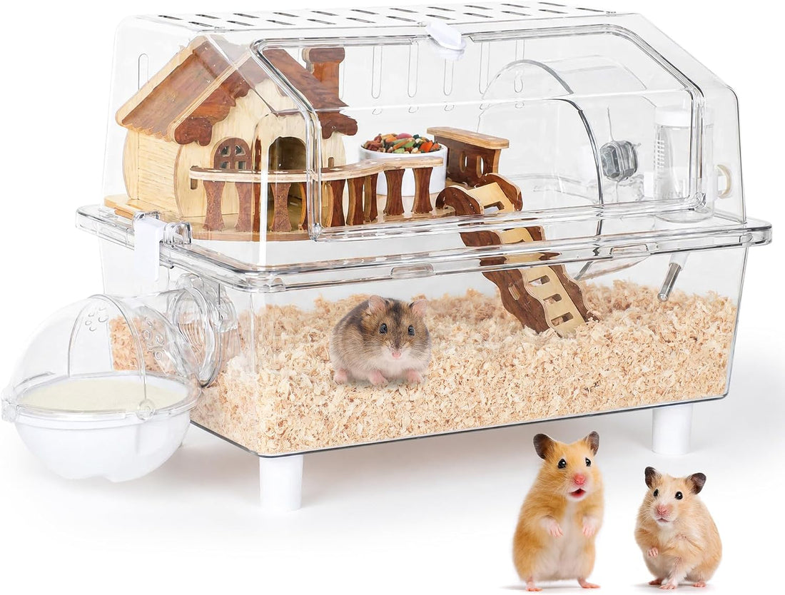 8-in-1 Hamster Cage Kit, 16 x 11 x 11.8 in
