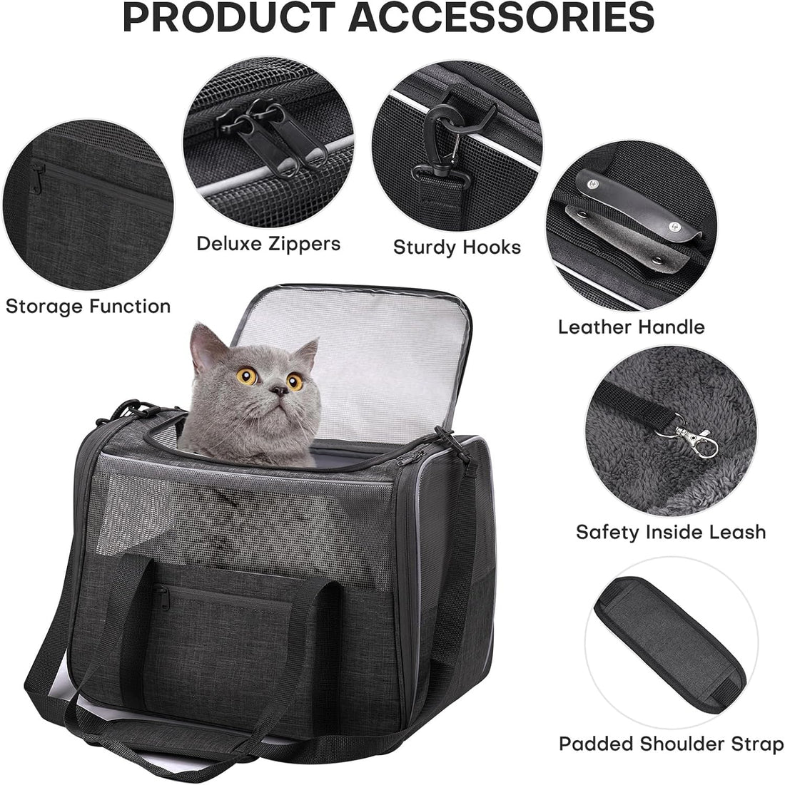 JUNGYOUN Premium Cat Carrier