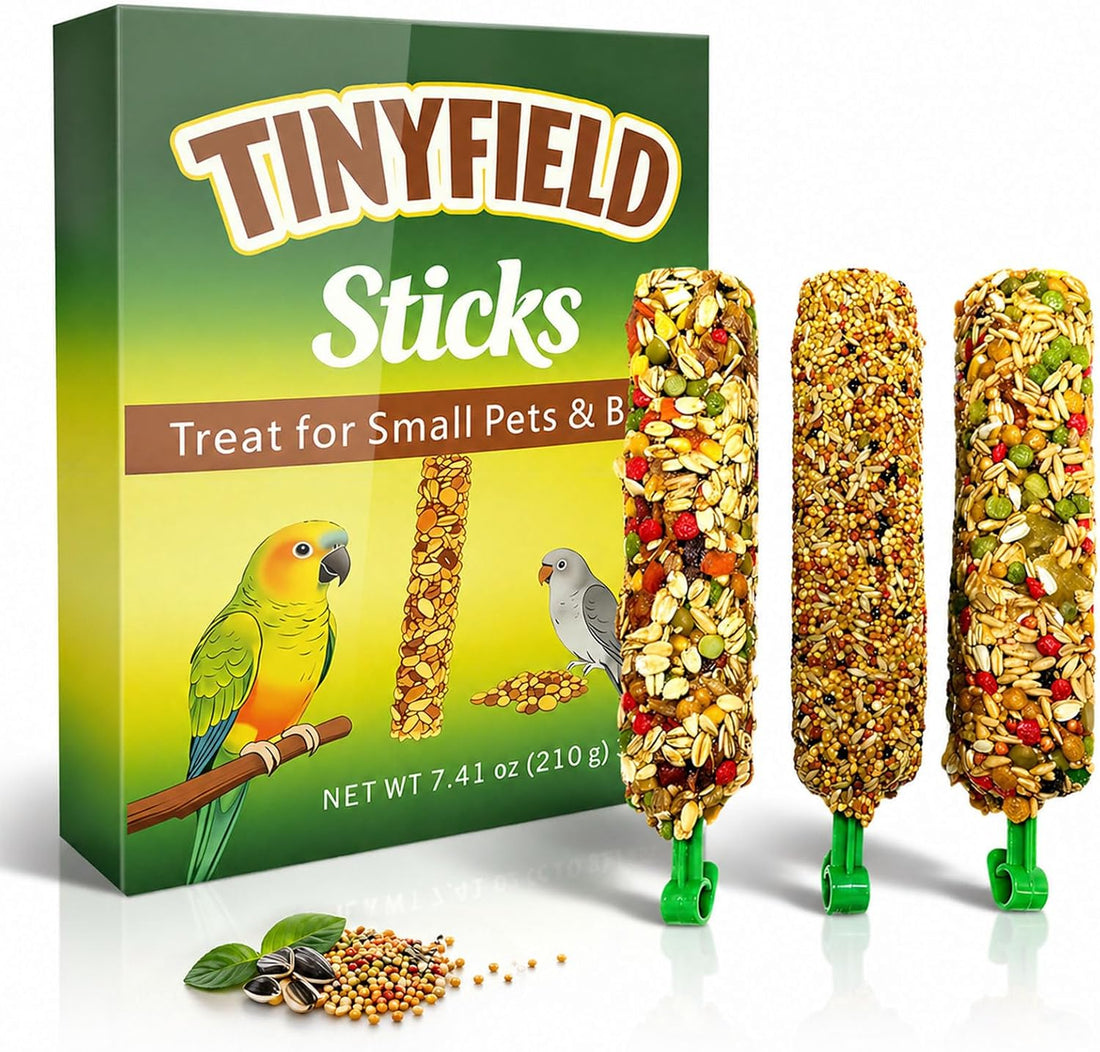 TINYFIELD Bird Treats Sticks