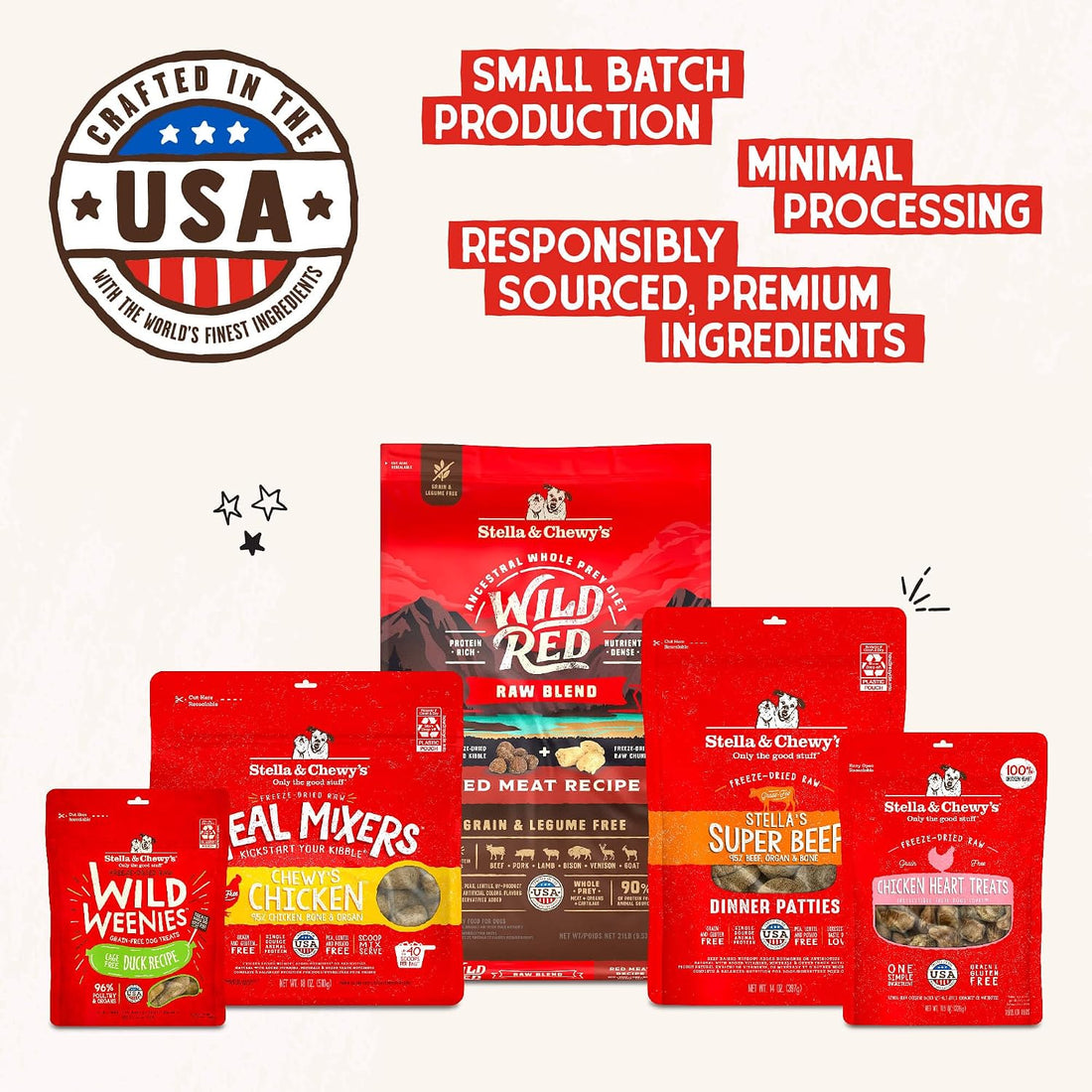 Stella & Chewy's Baked Kibble, Raw Blend