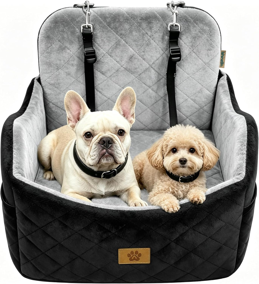 Dog Car Seat for Smal Dogs Up to 35lb,Machine Washable Dog Booster