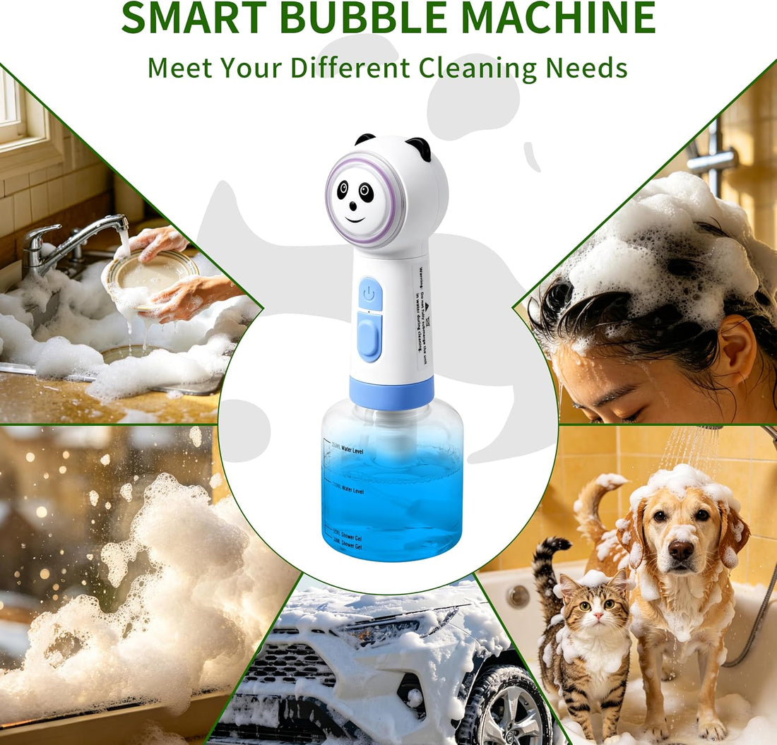 Automatic Foaming Soap Dispenser for Dog Bath & Multi-Surface Cleaning