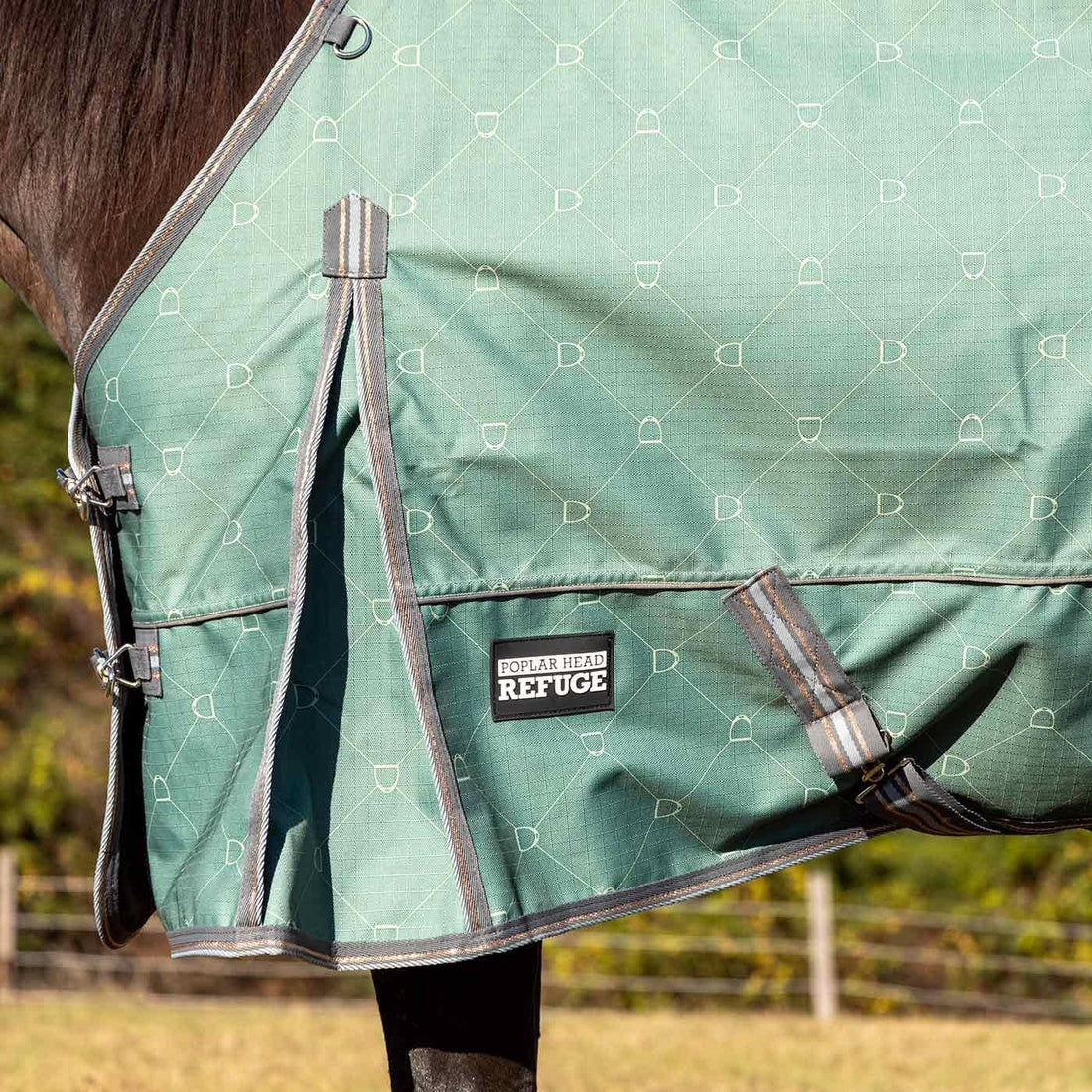 Jeffers 1200D Standard Neck Turnout Blanket, 240G, 78"