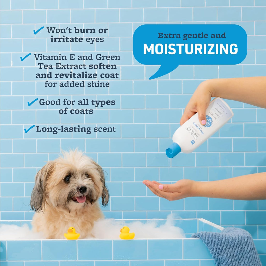Veterinary Formula Smart Coat Whitening & Stain Remover Pet Shampoo