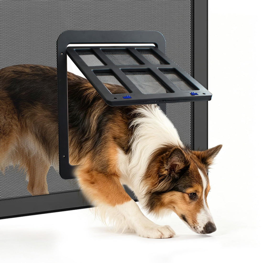 Billionchains Dog Door for Screen Door with Magnetic Auto-Close