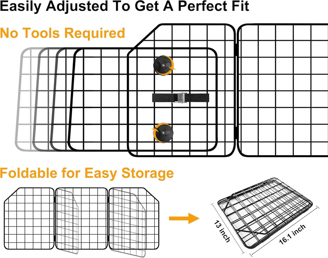NOAMOO Dog Car Barrier for SUVs, Van, Vehicles