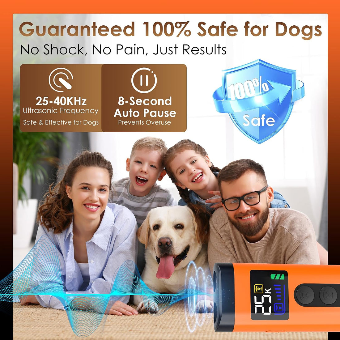 ZUIBAS Dog Bark Deterrent Device