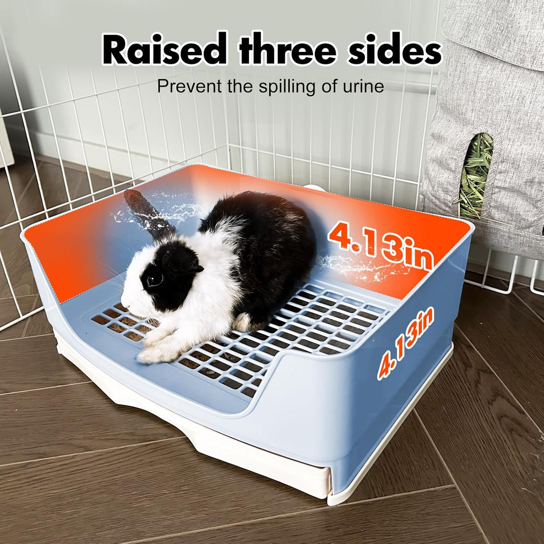 Large Rabbit Litter Box Bunny Litter Box