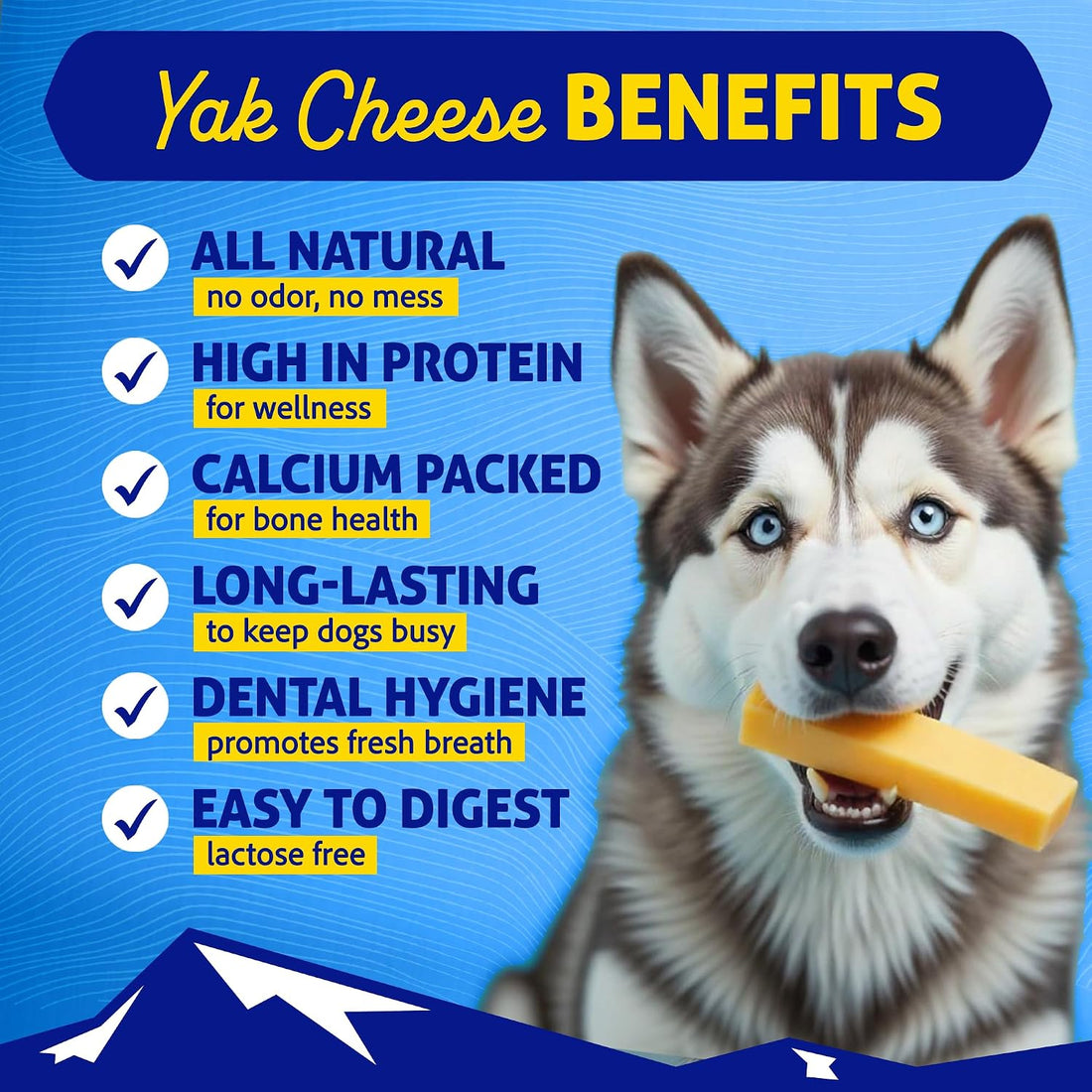 Himalayan Dog Chew, The Original Yak Cheese Dog Chews