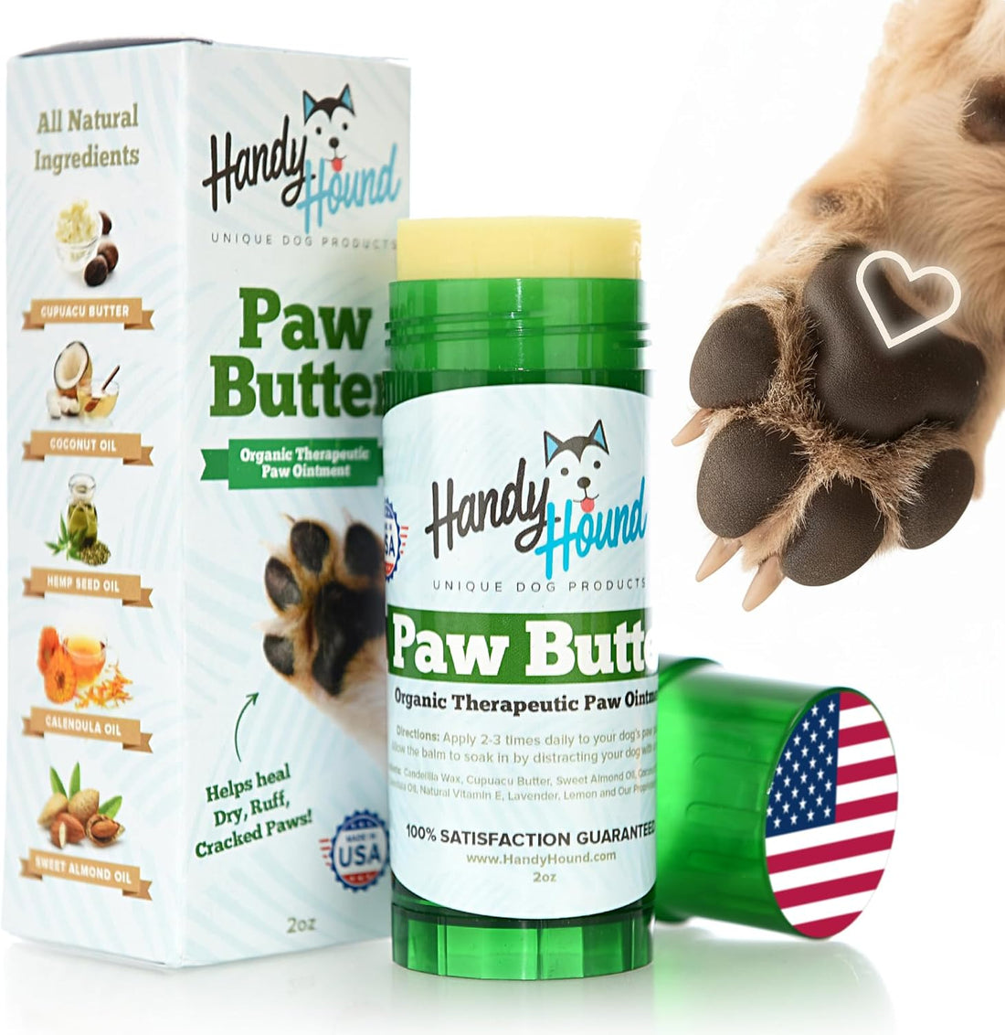 Handy Hound Dog Paw Balm - Paw Butter