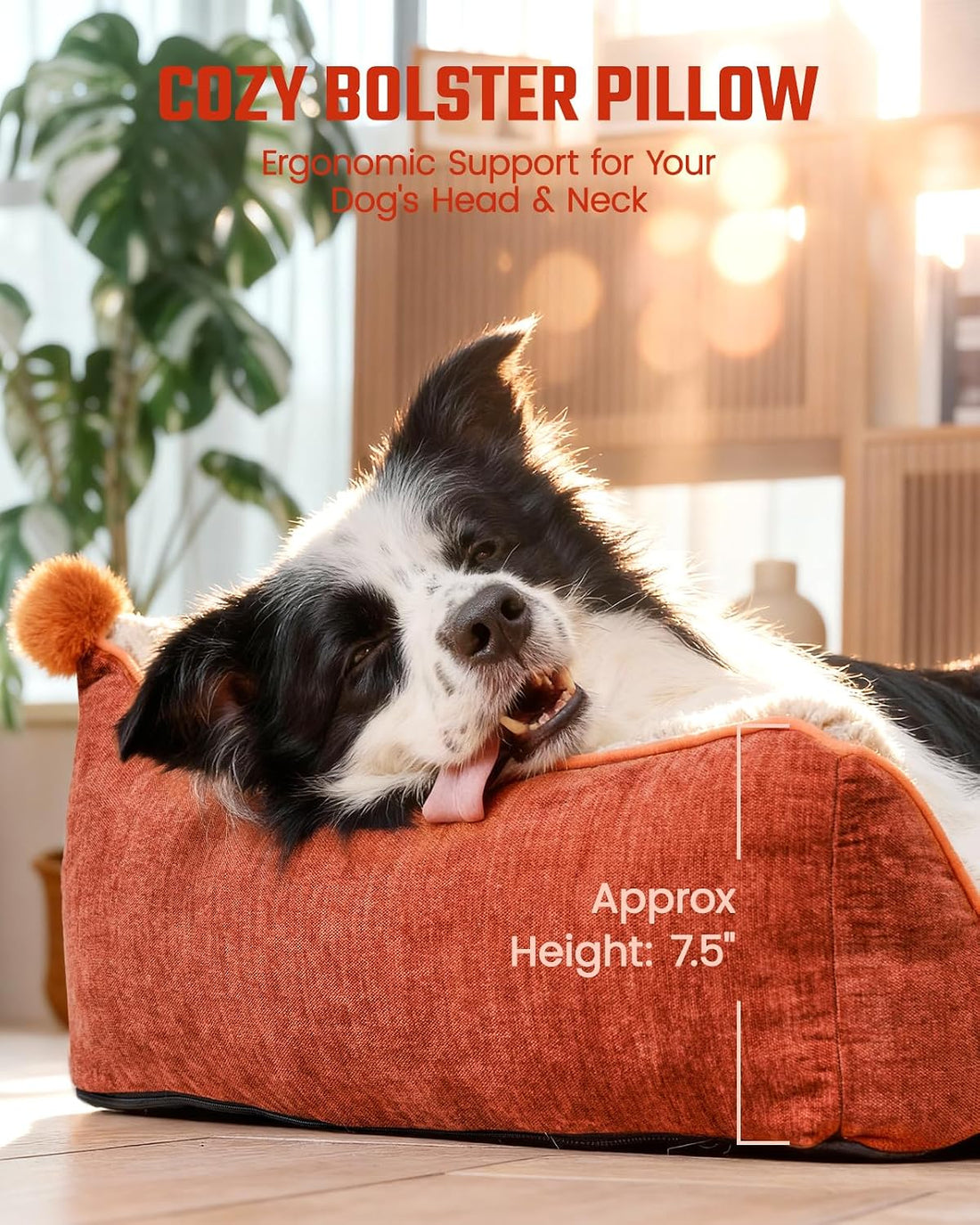 Orthopedic Dog Beds Couch Large Sized Dogs, 36" L