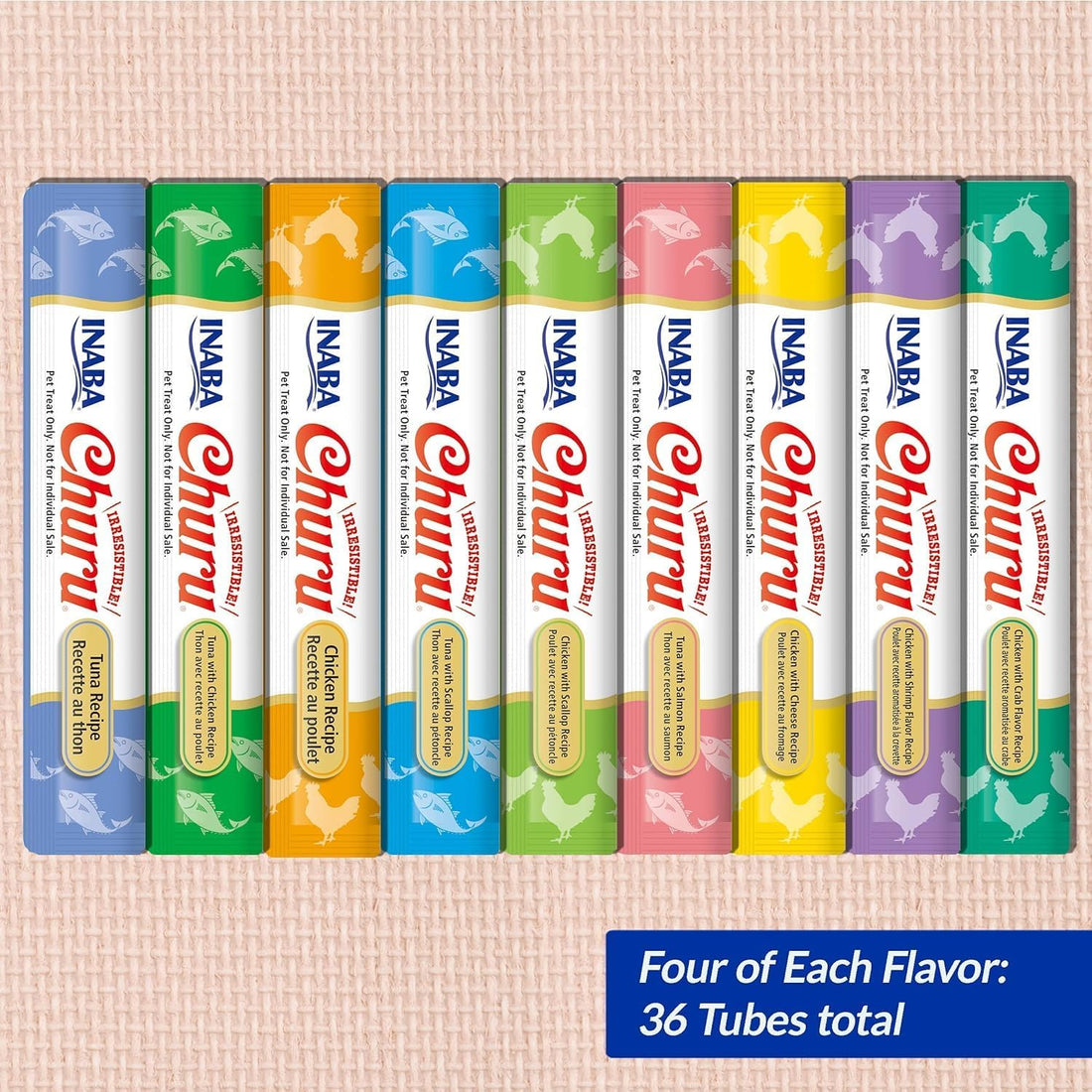 INABA Churu Cat Treats, Grain-Free, Lickable