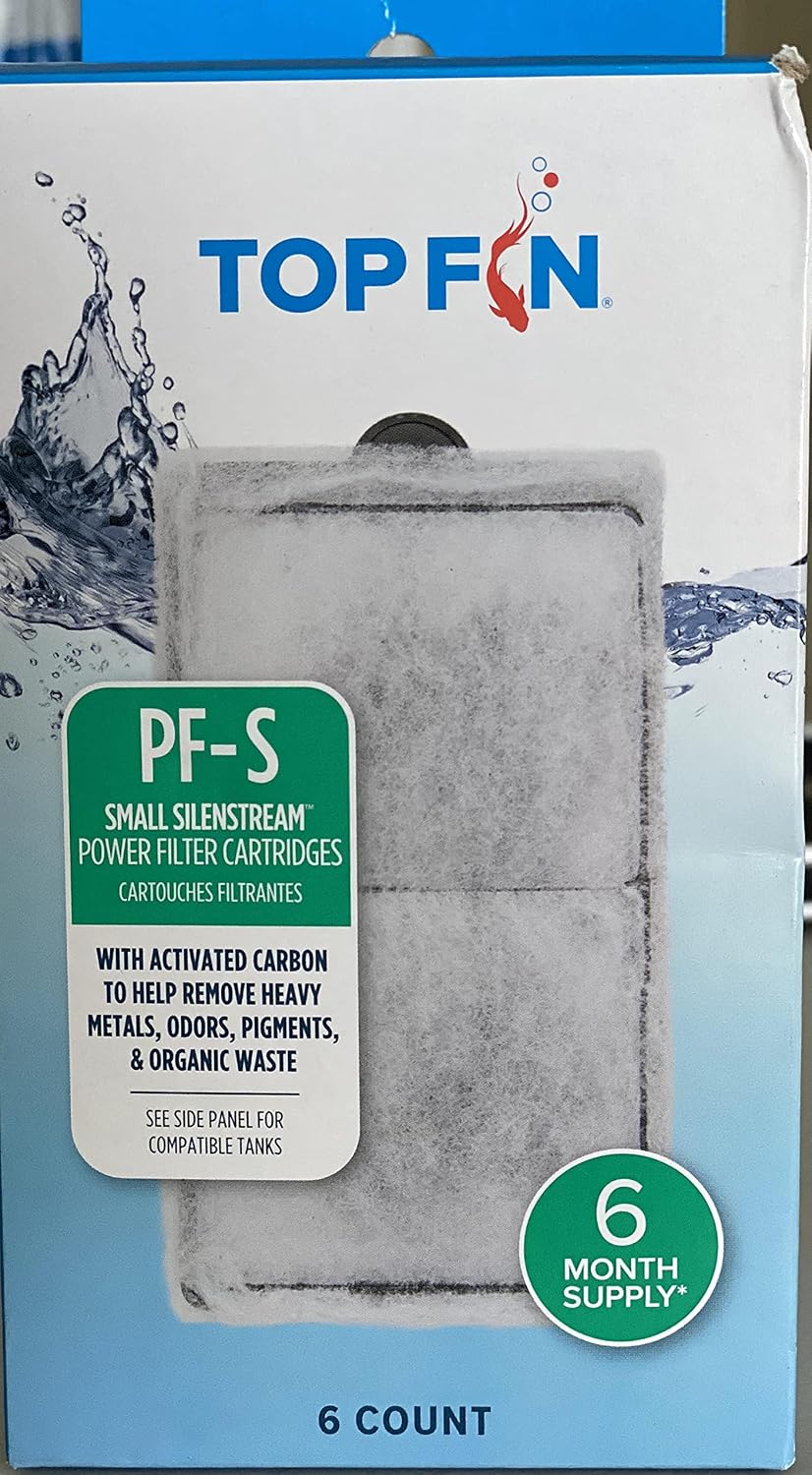 Top Fin Silenstream PF-S Small Filter Cartridges Refill for PF10