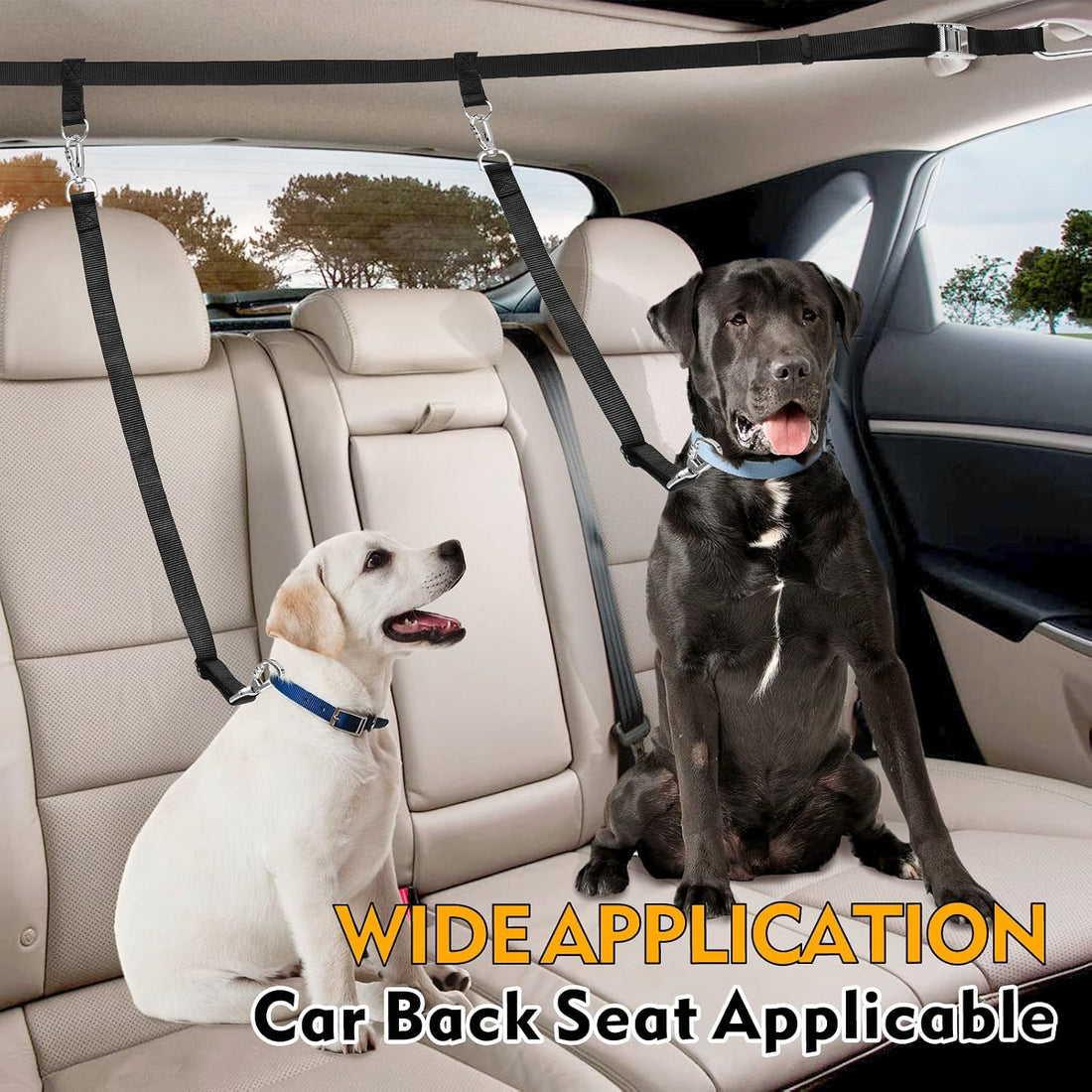 Heavy Duty Dog Leash System - Truck Bed Barrier & Pick-Up Restraint