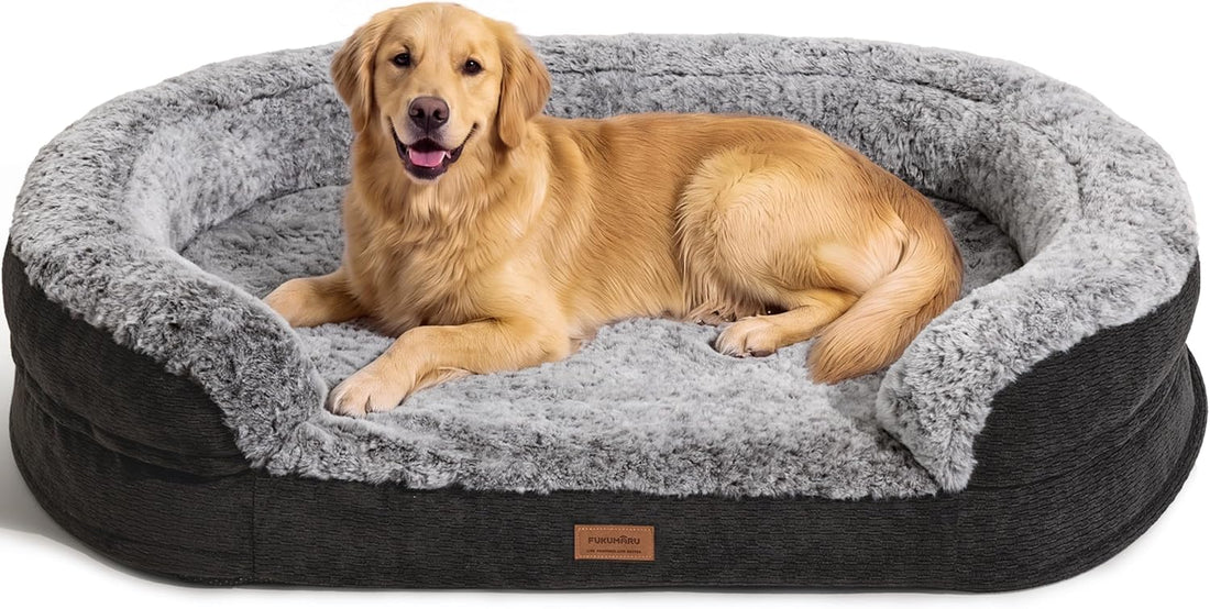 FUKUMARU X-Large Thickened Dog Couch Bed, Orthopedic