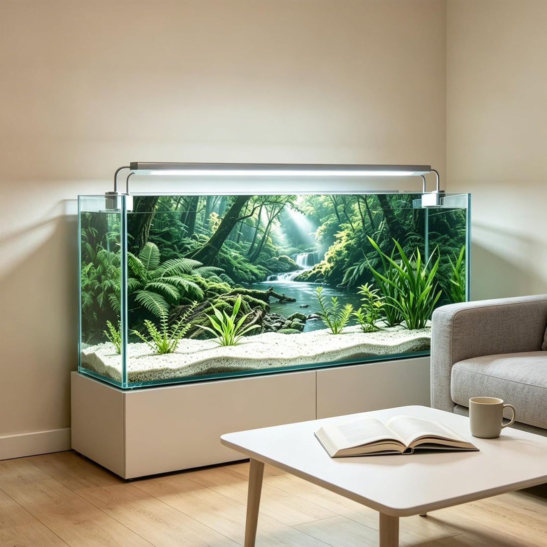 4Pcs Reptile Tank Background, 36x18 Inch Double Sided