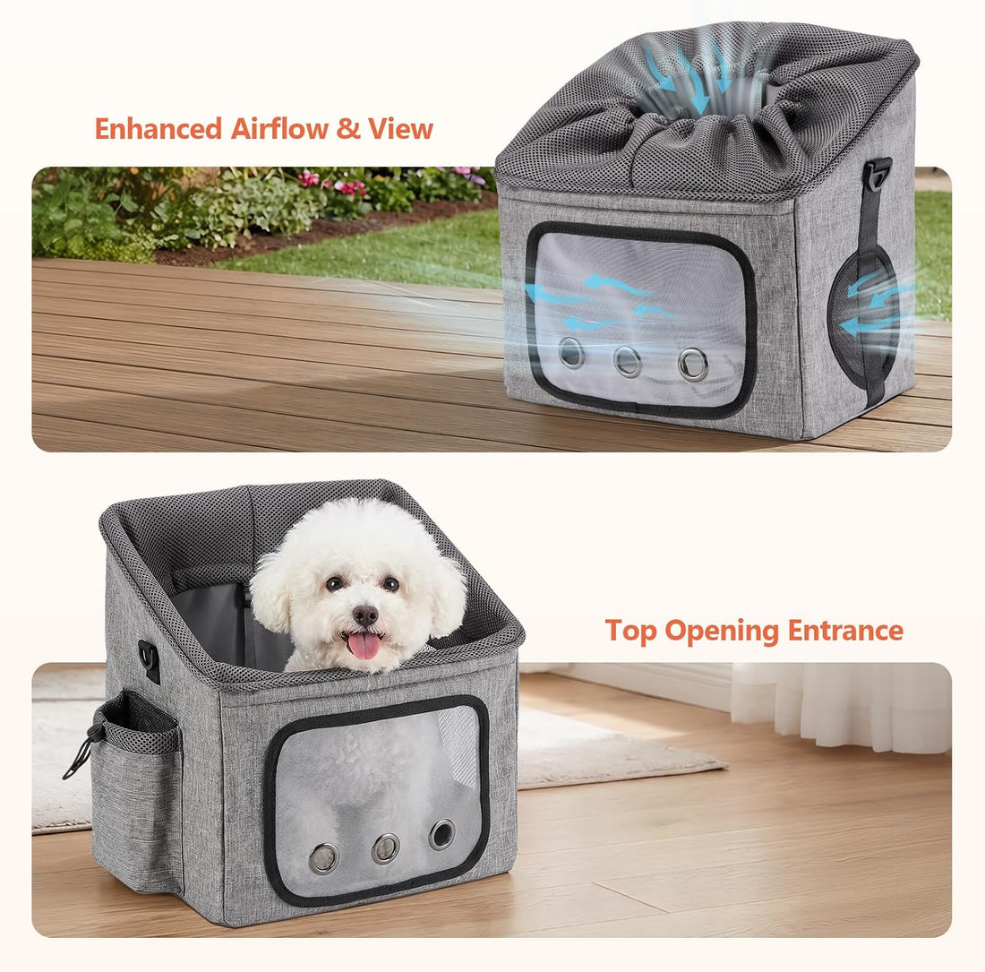 Ownpets Large Bike Front Basket Pet Carrier