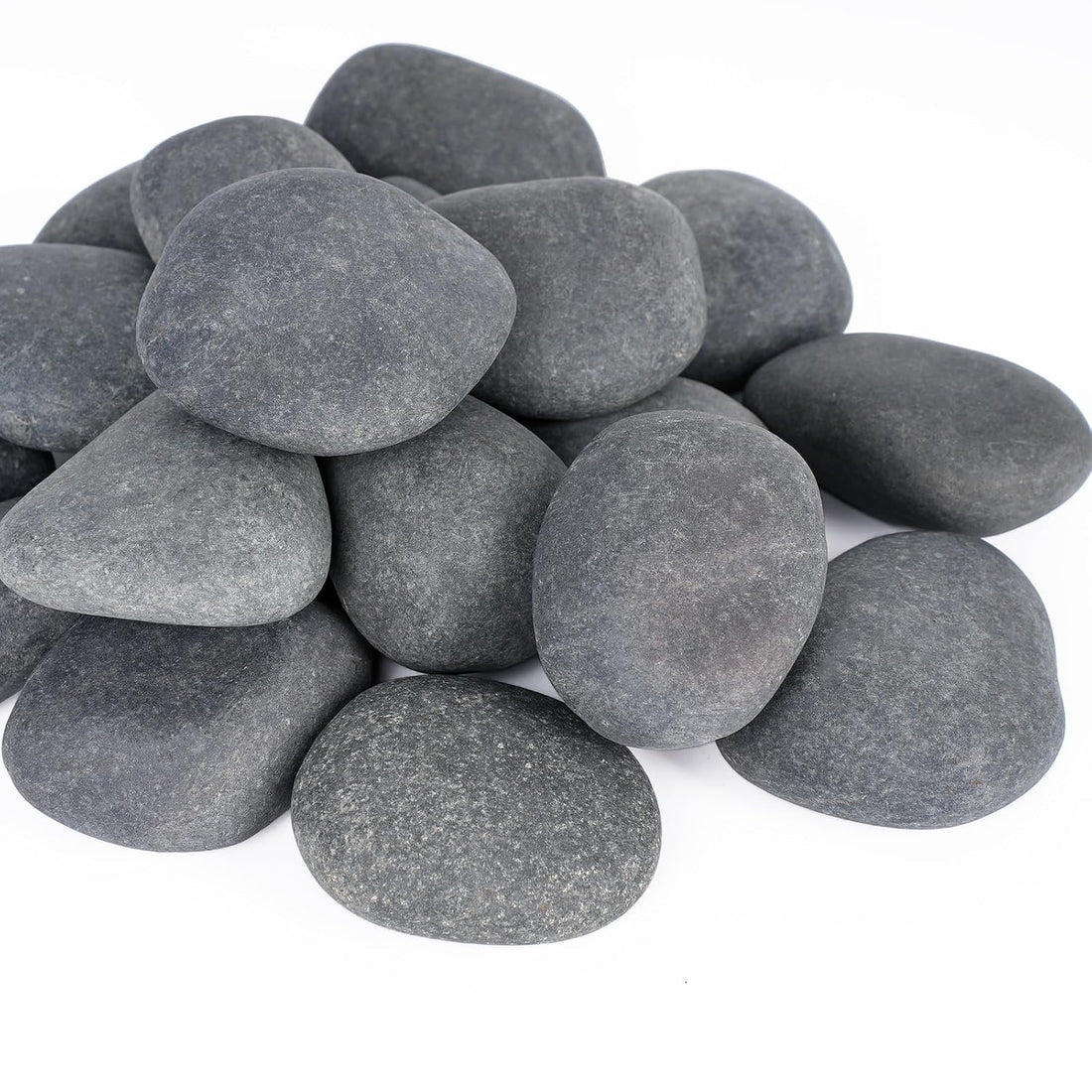 Pulovin 20 lbs River Rocks for Landscaping