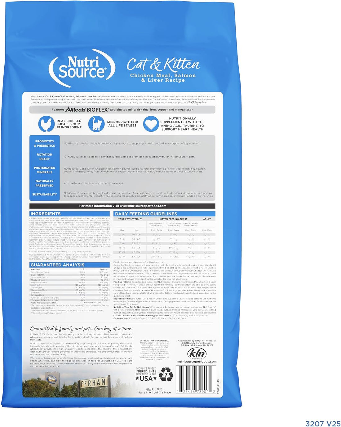 NutriSource Cat & Kitten Dry Food