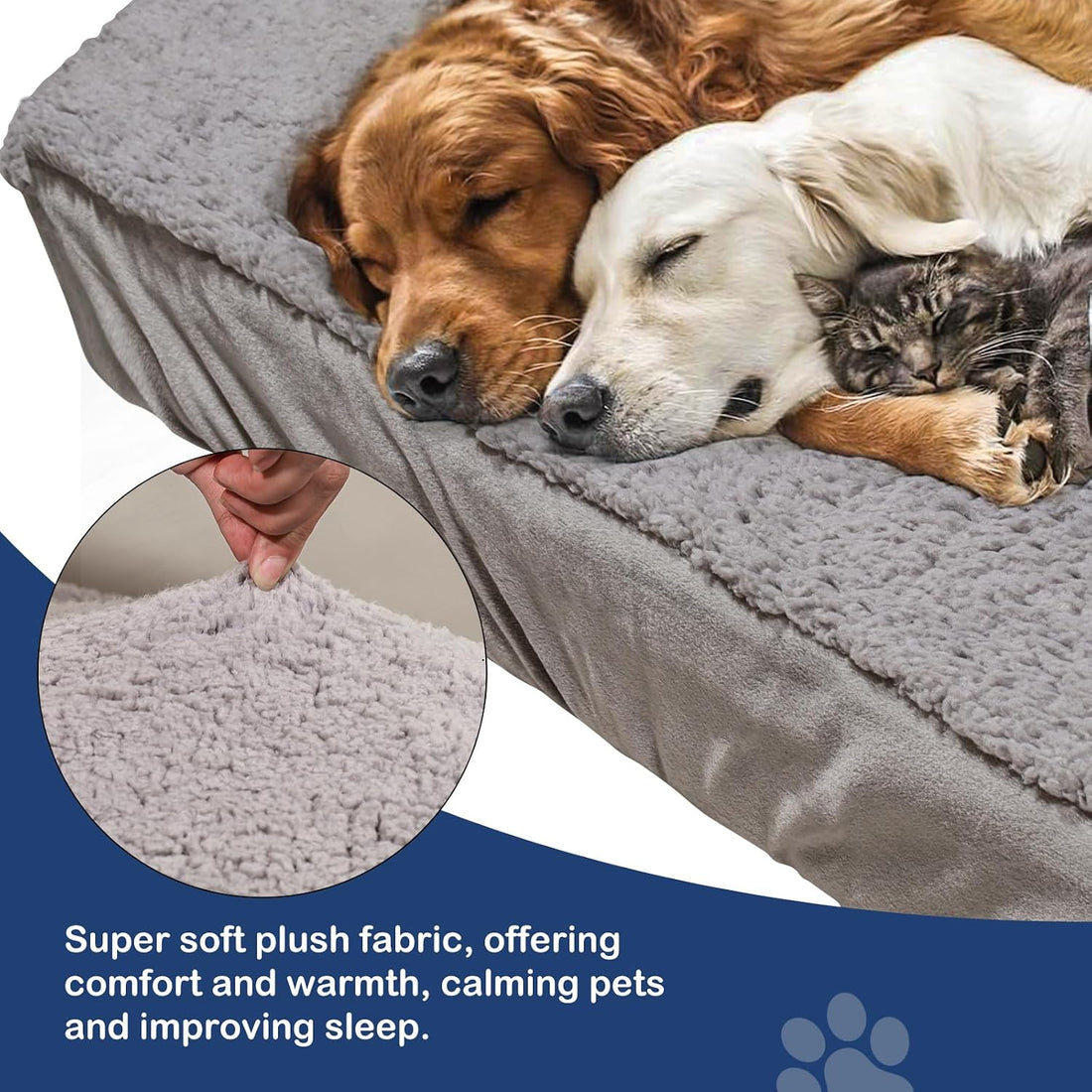 Sunsleek Dog Bed Covers Replacement Washable
