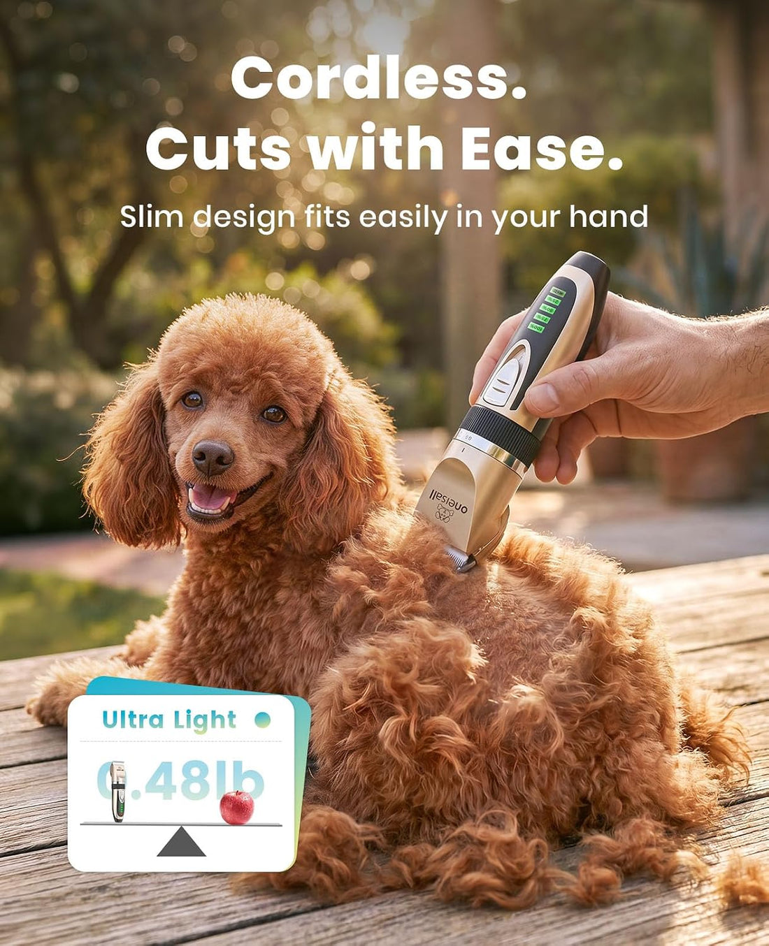 oneisall Dog Clippers Low Noise