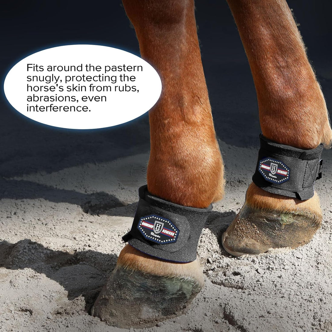 Harrison Howard Horse Pastern Wraps, Neoprene Horse Leg Wraps